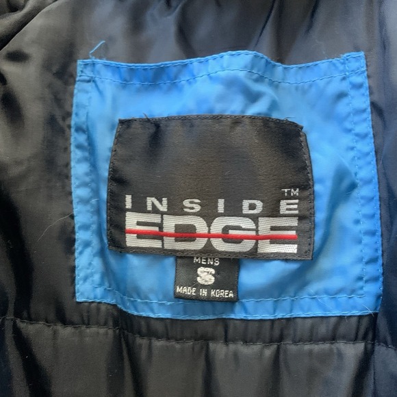 Inside Edge Vintage Ski Jacket Men's Size Small Blue Full Zip - Picture 2 of 14